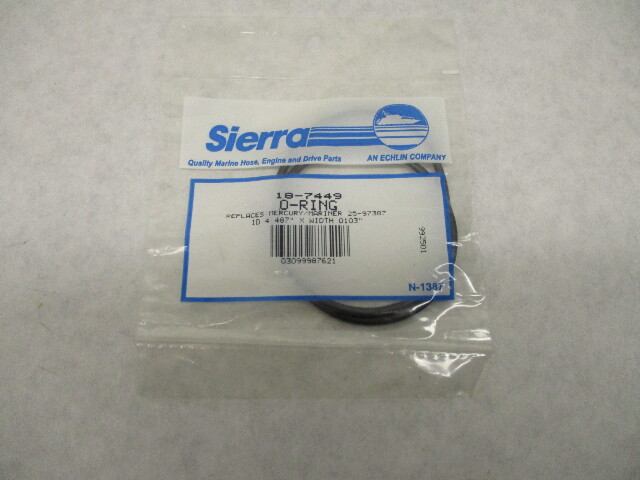 18-7449 25-97387 Sierra O-Ring for Mercruiser Bravo Blackhawk Marine Engines