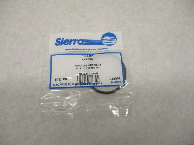 18-7461 308458 Sierra Replacement O-Ring (1) for Evinrude Johnson OMC Crankcase