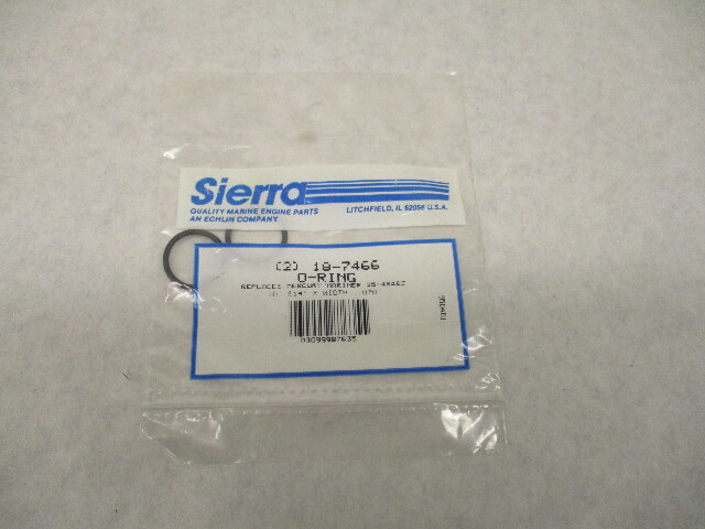 18-7466 25-48462 Sierra O-Ring (2) for Mercury Mariner Outboard Engines
