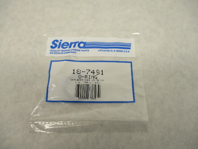 18-7491 25-36318 Sierra O-Ring (1) for Mercury Mariner Mercruiser Marine Engines