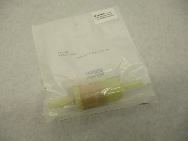 18-7718 Replacement In-line Fuel Filter for Mercury Mariner Outboards 35-879885T