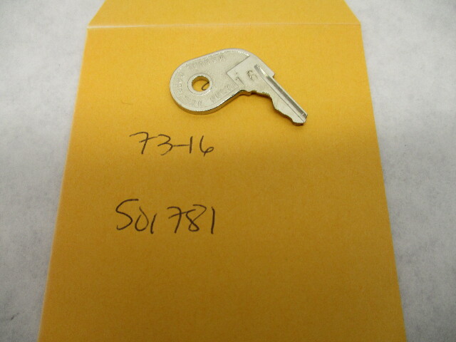 0501781 501781 OMC Ignition Switch Key 73-16 Evinrude Johnson Outboards