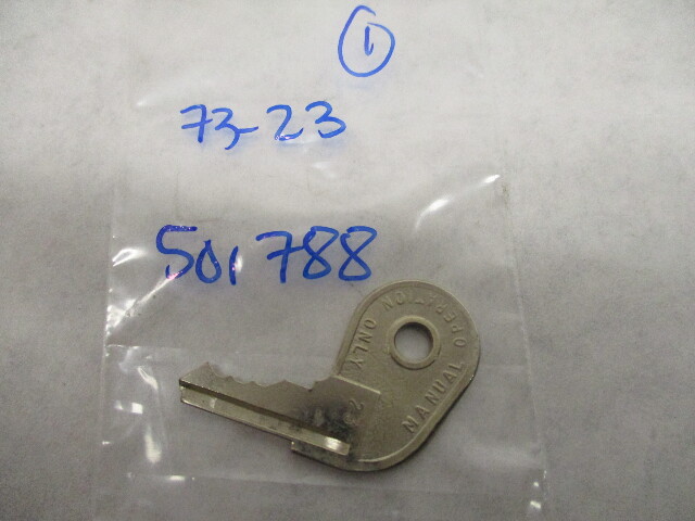 501788 0501788 Ignition Key 73-23 for 1973 to 1976 OMC Evinrude Johnson Engines