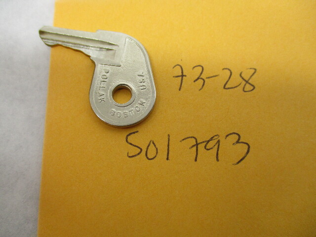 0501793 501793 OMC Ignition Switch Key 73-28 Evinrude Johnson Outboards