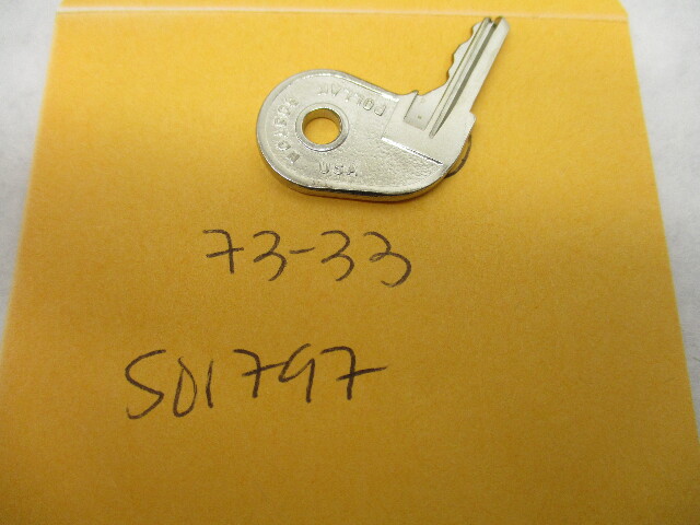 0501797 501797 OMC Ignition Switch Key 73-33 for Evinrude Johnson Outboards