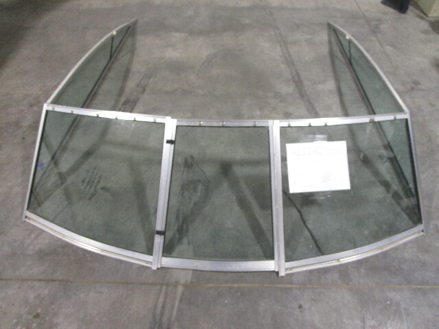1989 Four Winns 180 Horizon 18' Boat Walk Through Windshield Window Glass Tinted