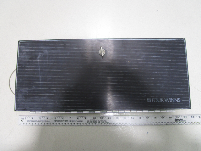 1989 Four Winns Horizon 180  Boat Dash Compartment Cover 22 3/8" x 9 1/4"
