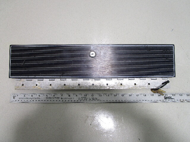 1989 Four Winns Horizon 180  Boat Dash Compartment Cover 22 3/8" x 4 1/2"