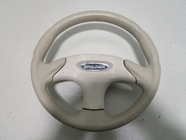 Bayliner Capri U.S. Marine Boat Tan Steering Wheel 13.25"