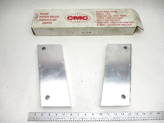 13032 1" Pontoon Boats Spacer For Mounting CMC Power Tilt & Trim Unit PT-130