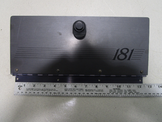 1991 Rinker V181 Glove Box Storage Compartment Dash Cover 13 1/4" x 5 1/2"