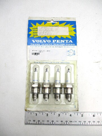 875803 875803-9 Volvo Penta Engine Spark Plug Kit 4PC