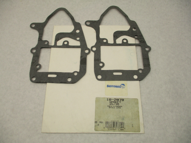 18-2878 319710 BAFFLE GASKETS (2) for OMC Johnson/Evinrude 25 & 35 HP Outboards