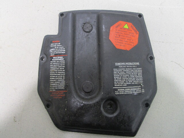 0388140 0322089 Evinrude Johnson 40-60 Hp 2 Cyl Outboard Air Silencer Cover