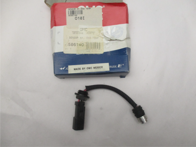 0586140 Evinrude Johnson Ficht Outboard Port Engine Temperature Sensor 90-175 Hp