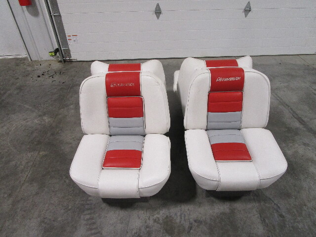 1991 Rinker V181 Interior Back to Back Folding Seats 44 3/4" x 12 1/2" Base