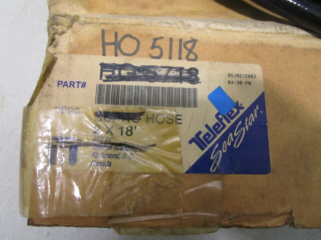 HO5118 SeaStar Teleflex Marine Hose Kit 18 ft Hydraulic Outboard Steering Boat