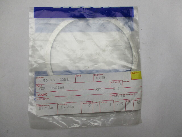 3852868 0913852 Shim Ring Volvo Penta Marine