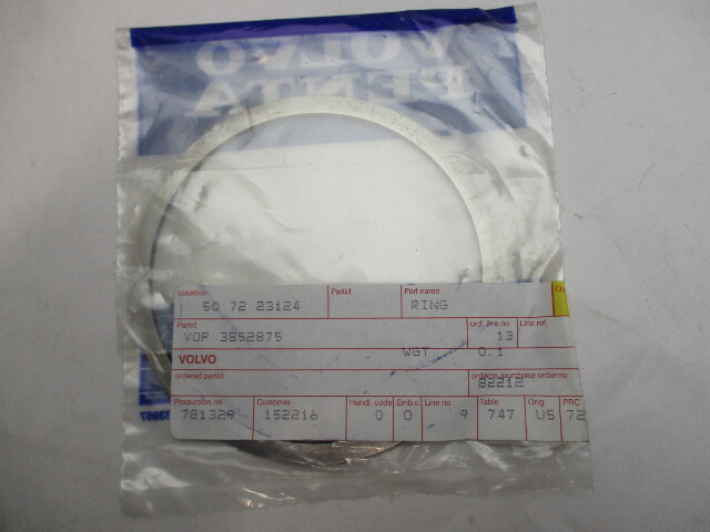 3852875 0913859 Shim Ring Volvo Penta Marine