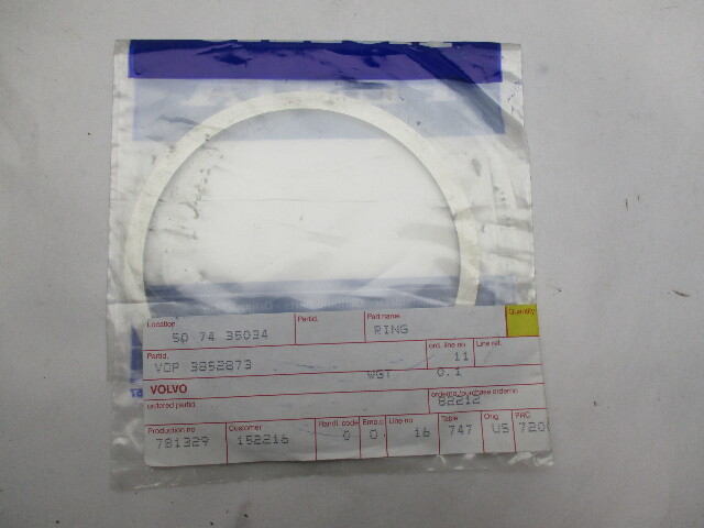 3852873 0913857 Shim Ring Volvo Penta Marine