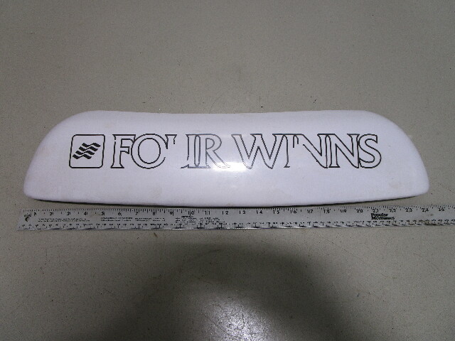 2000 Four Winns Horizon 170 White Plastic Transom Blower Vent Cover