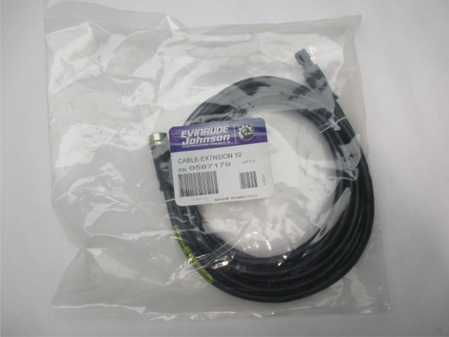 0587179 587179 New OMC Evinrude Johnson 10' Extension Cable