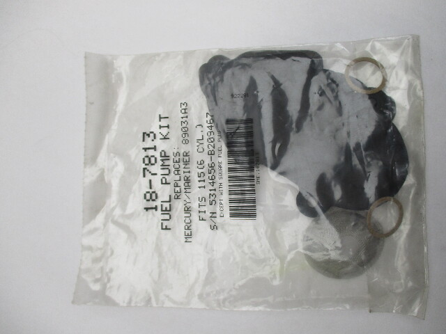 18-7813 New Sierra Fuel Pump Kit for Mercury Mariner 89031A3