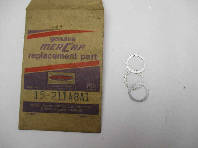 15-21148A1 New Shim Set For Mercury Mariner Outboard & Mercruiser