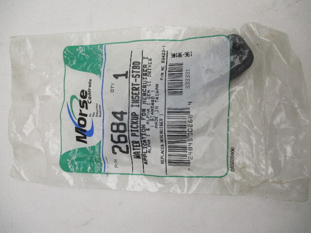 2684 Morse Mercruiser Alpha I Stern Drive Lower Unit Stbd Water Inlet Screen