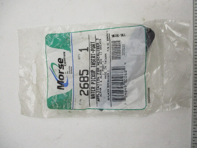 2685 Morse Mercruiser Alpha I Stern Drive Lower Unit Port Water Inlet Screen