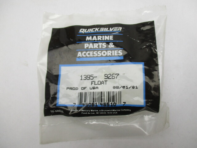 1395-9267 New Carburetor Float for Mercury V150 V175 V200 Outboards