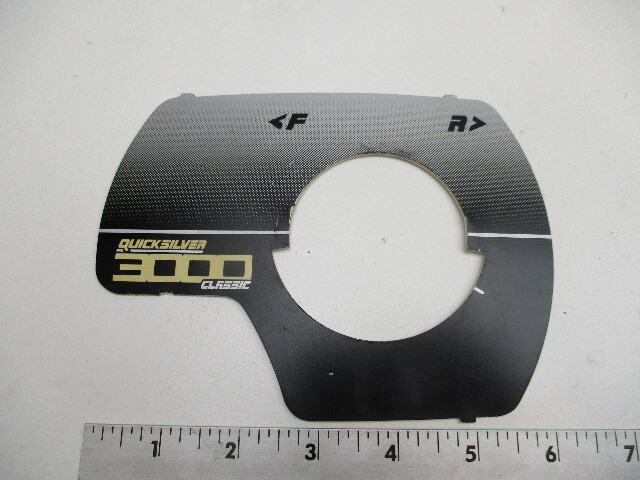 32-827289 Mercury Quicksilver Commander 3000 Classic Control STBD Bezel Decal
