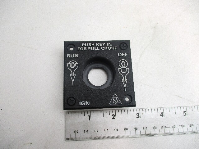 127083 0127083 OMC Evinrude Johnson Panel / Dash Mount Ignition Switch Bezel