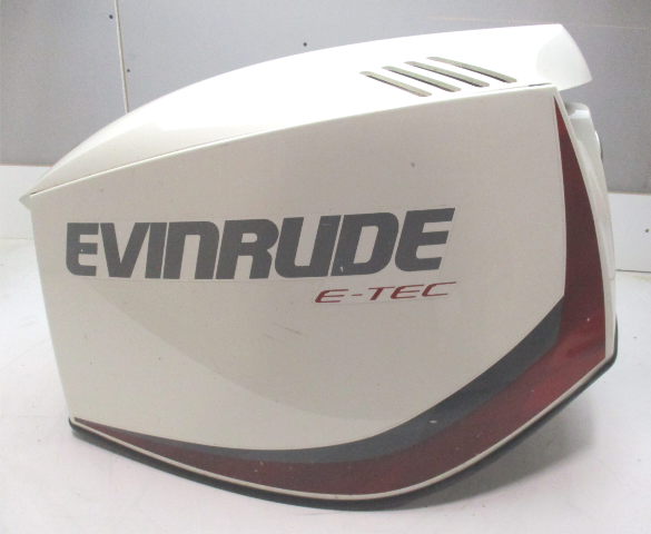 0285736 OMC Evinrude E-Tec 200 225 250 300 HP Cowl Top Motor Cover White 0285694