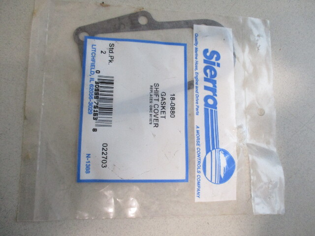 18-0880 0911878 Sierra Shift Cover Gasket