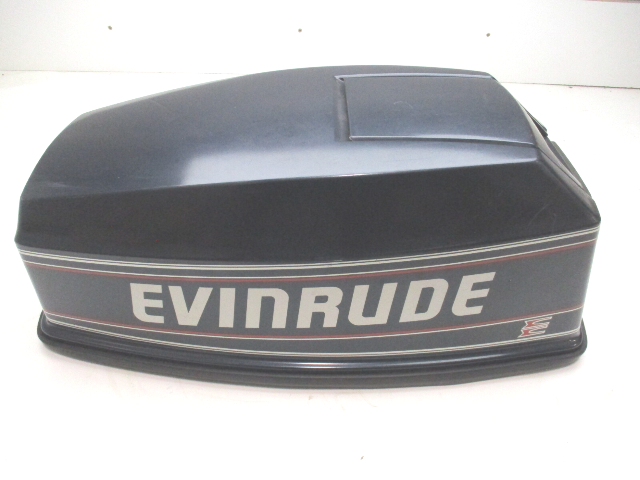 OMC Top Engine Cowl Motor Cover Hood 50 HP Evinrude Johnson VRO Outboard