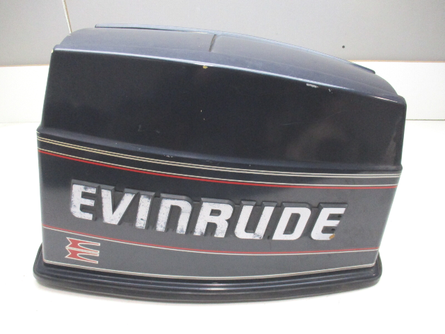 Johnson Evinrude Outboard 70 HP 3 Cyl Motor Cowl Engine Cover Cowling Hood