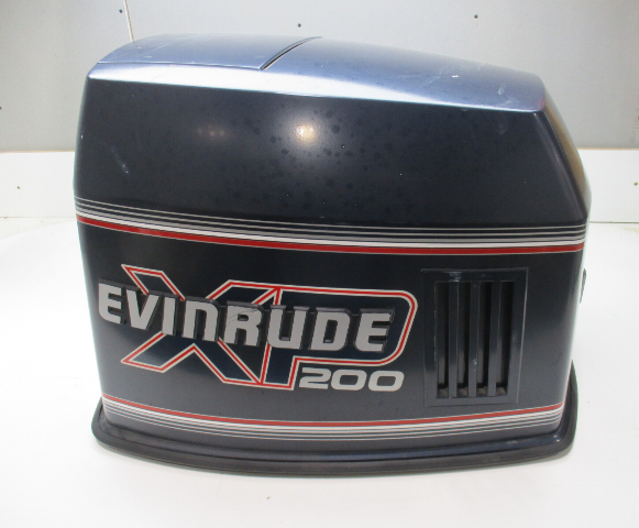 0283669 OMC Evinrude Johnson Engine Top Motor Cover Cowl 200 HP XP V6