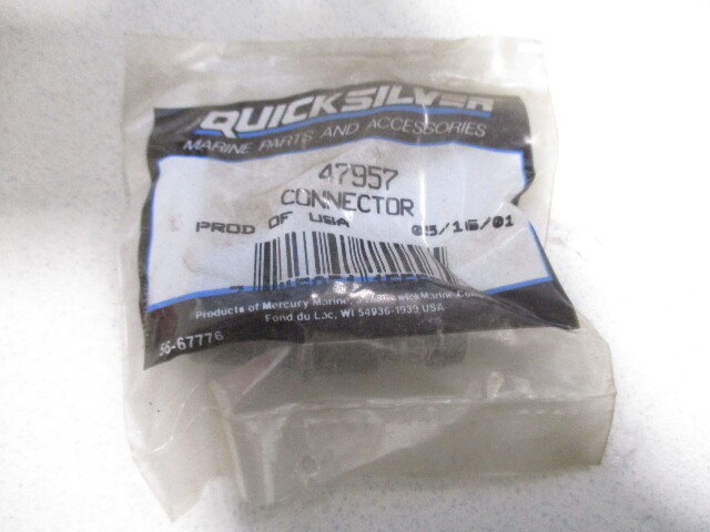 New MERCURY QUICKSILVER OEM OUTBOARD CONNECTOR 47957