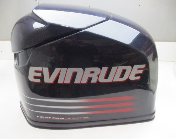 5004956 OMC Johnson Evinrude Outboard Top Cowling Hood Engine Cover 225 HP V6