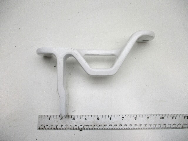 144 Place Diverter White Aluminum Manual Control Steering Arm