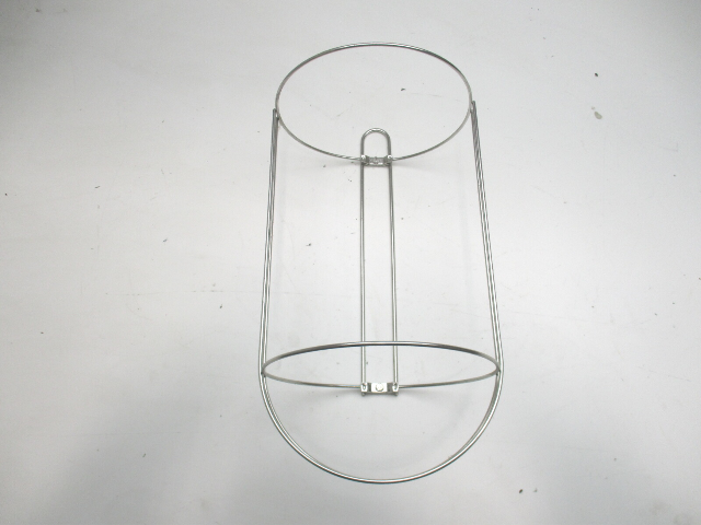 Marine Boat Stainless Steel Single Fender Holder Rack Basket 17" L x 9" W