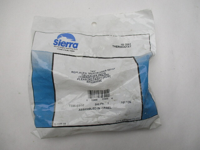 18-3551 New Sierra Thermostat Kit