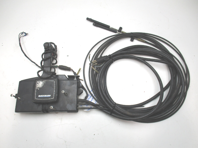 Mercury Command 2000 Outboard Remote Control W/Trim & 17' Cables Pull Throttle