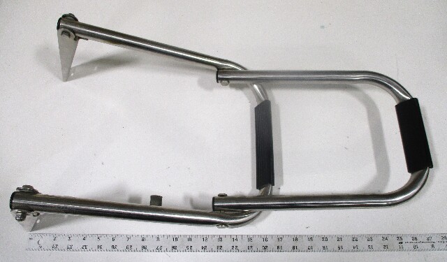 Boat Marine Fold Up 2 Step Stainless Swim Ladder 25"