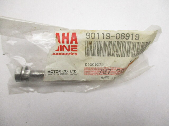 90119-06919-00 New Bolt with Washer Yamaha Outboard Engines