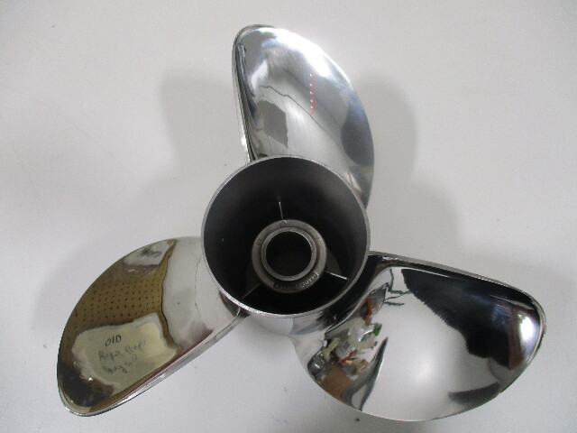 48-825860A47 14 5/8 X 19 Pitch Mercury Tempest Plus Stainless Steel Prop