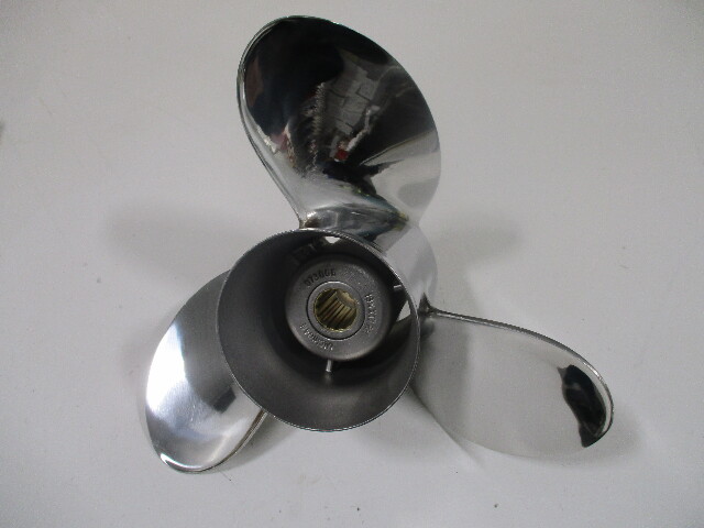 073008 13 1/4 X 17 Pitch SS Prop Force 85 90 120 125 HP Outboards & L-Drives