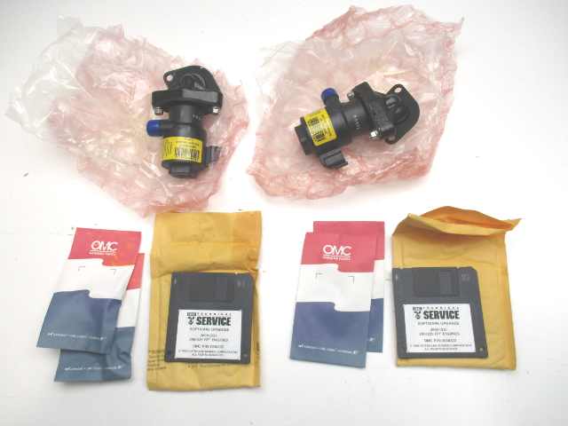 Johnson Evinrude OMC OEM Ficht Service Fuel Injector 5001164 Starboard Set of 2