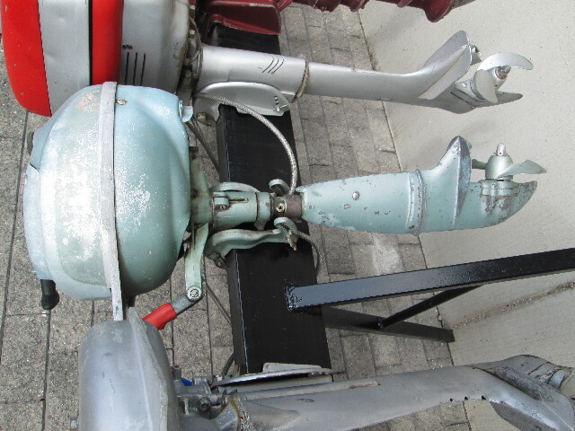 Vintage Antique Johnson 3 Hp Outboard 1940s ??  Turns Over & Shifts